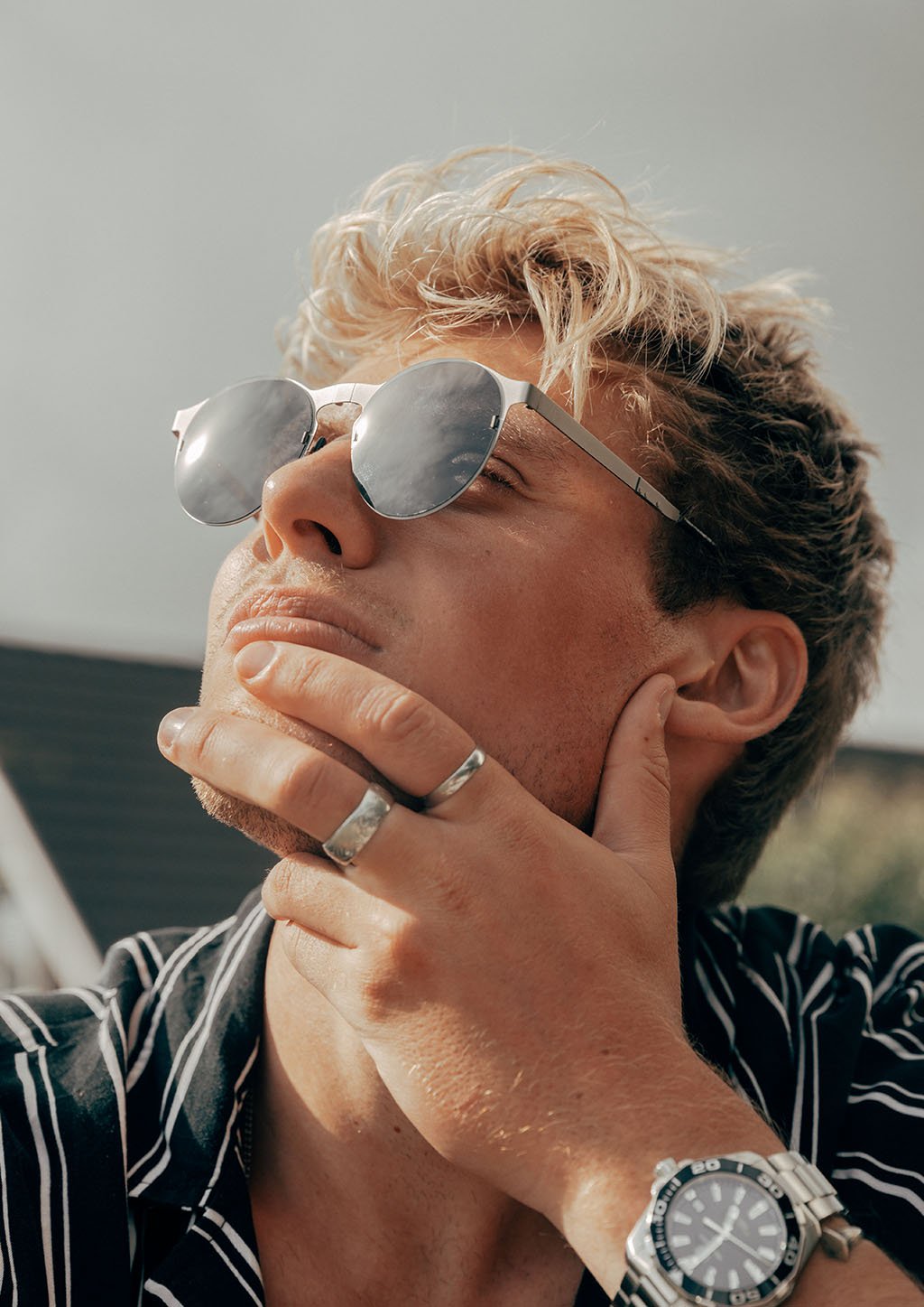 Looper - Foldable round sunglasses